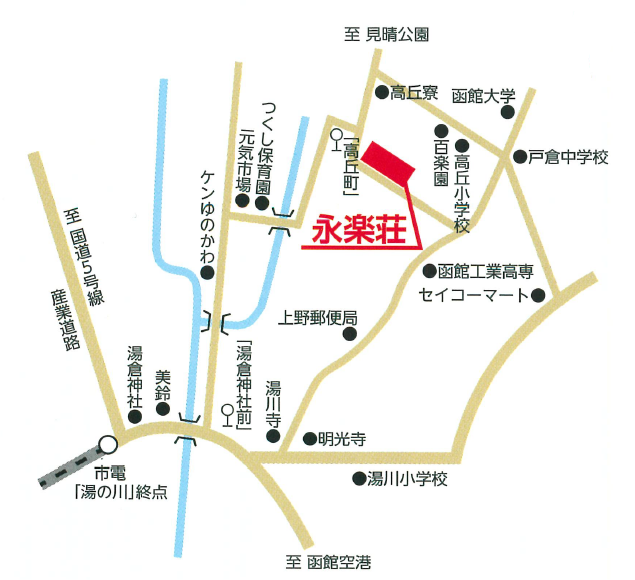 永楽荘地図